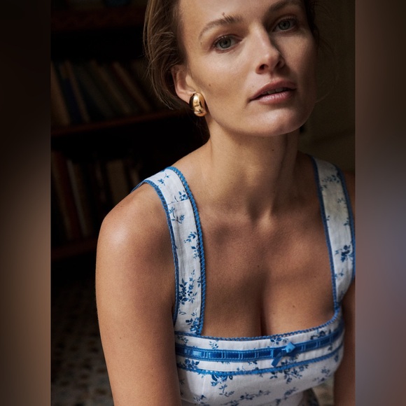 Reformation Eloise Linen Top - Picture 6 of 8